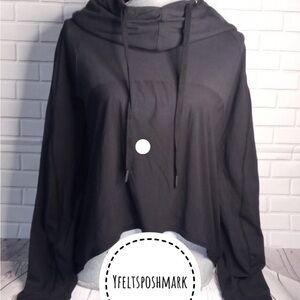 Gymshark Women’s Black Hooded Top